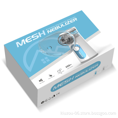 2020 new arrival medical equipment portable  Mini ultrasonic  atomizer children mesh Nebulizer and  adults handheld  Nebulizer